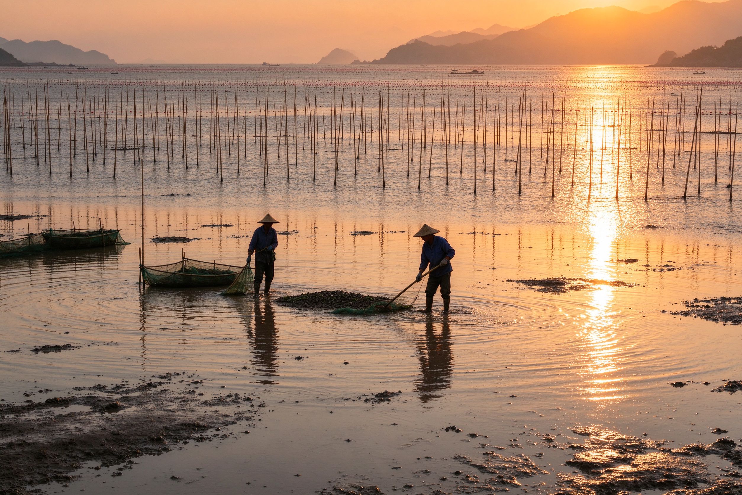 Xiapu Mudflat Photography